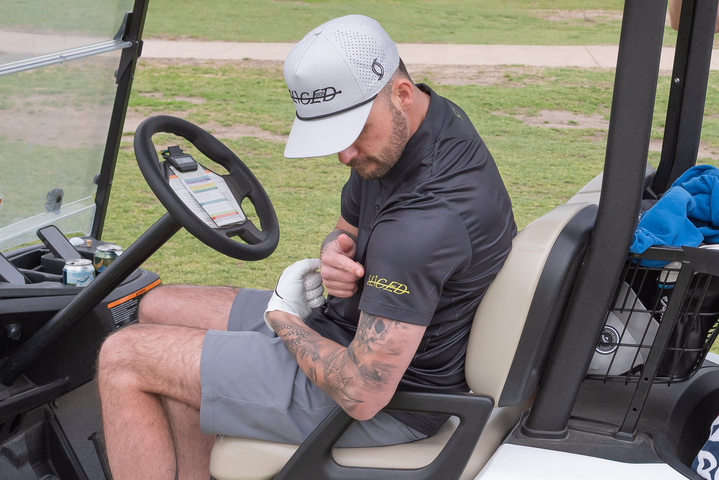 The Founders Fairway Collection: The Shock Drop Polo