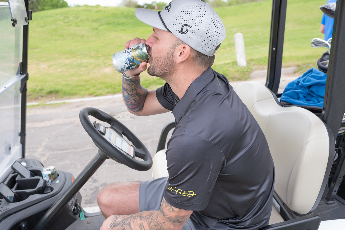 The Founders Fairway Collection: The Shock Drop Polo