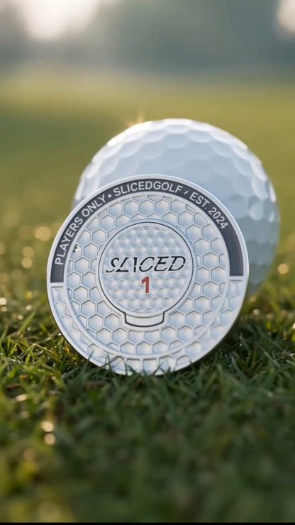 SlicedGolf Premium Ball Marker