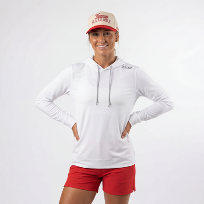 Flowlite Performance Hoodie - White