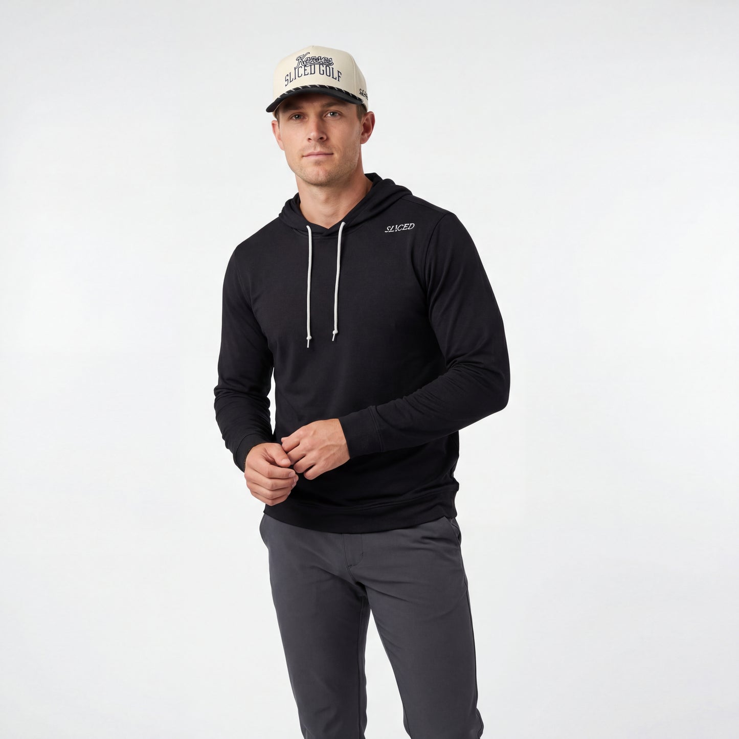 Flowlite Performance Hoodie: Black
